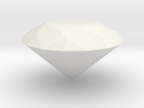 PERFECT DIAMOND in White Natural Versatile Plastic