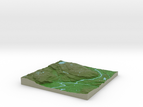 Terrafab generated model Thu Aug 28 2014 08:06:32  in Full Color Sandstone