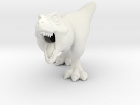 Trex Chubbie Huge Polished  in White Natural Versatile Plastic