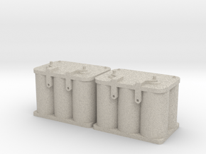 Optima Style 1:10 Scale Battery  **2 Each** in Natural Sandstone