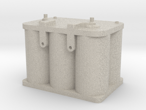 Optima Style 1:10 Scale Battery  in Natural Sandstone