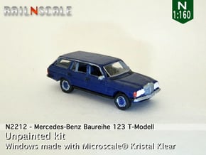 Mercedes-Benz T-Modell (N 1:160) in Smooth Fine Detail Plastic