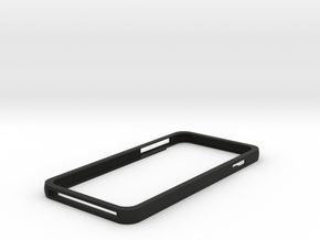 Iphone 6 Plus Minimalist Case in Black Natural Versatile Plastic