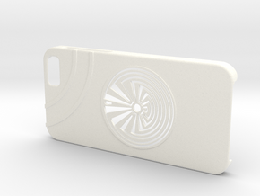 Man In The Maze iPhone 6 Case in White Processed Versatile Plastic