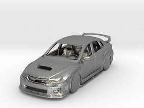 Subaru Impreza WRX STI JDM Car in Natural Silver