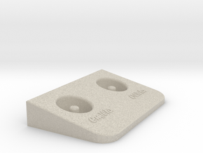 E-toothbrush Base in Natural Sandstone