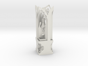 Lamp Shade Nativity Decorative Lite in White Natural Versatile Plastic