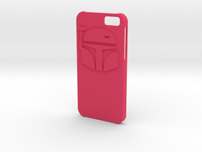 Iphone6 Bounty Hunter case in Pink Processed Versatile Plastic