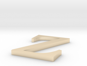 Letter-Z in 14K Yellow Gold