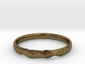 Shadow Ring US Size 6 UK Size M in Natural Bronze