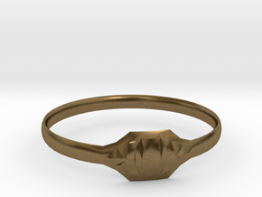 Triss Ring US Size 6 UK Size R in Natural Bronze