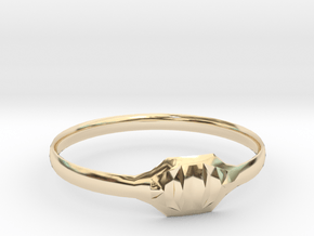 Triss Ring US Size 7 UK Size O in 14K Yellow Gold