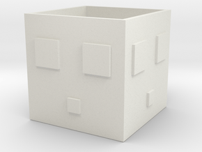 Minecraft Slime Mug in White Natural Versatile Plastic