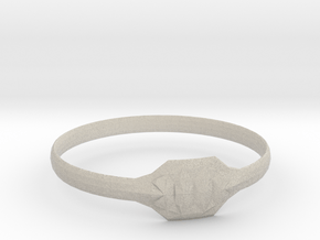 Triss Ring US Size 8 UK Size Q in Natural Sandstone