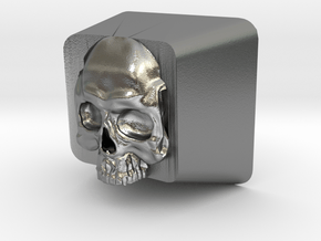 Cherry MX Skull Keycap in Natural Silver