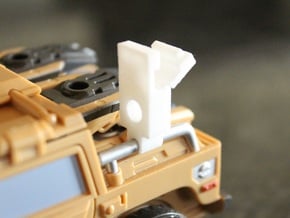 Warbotron WB01-C Canon Shoulder Mount Handle Hinge in White Natural Versatile Plastic