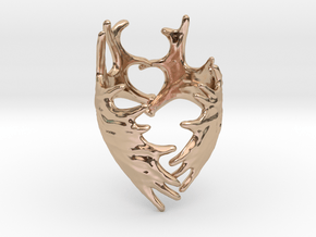 (Size 10) Moose Antler Ring in 14k Rose Gold