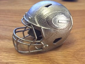 Mini Helmet Bottle Opener in Polished Nickel Steel