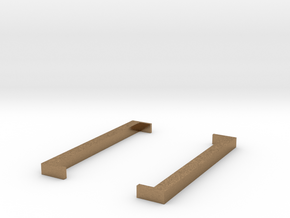Square Brackets - [ ] in Natural Brass