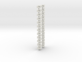 On16.5 Link and pin coupling  in White Natural Versatile Plastic
