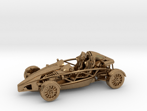 Ariel Atom 1/43 scale LHD no wings in Natural Brass