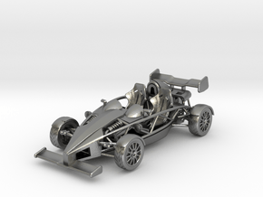 Ariel Atom 1/43 scale LHD w/wings in Natural Silver