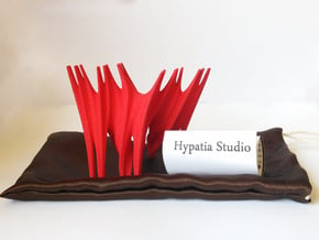 Julia's Scaffold in Red Processed Versatile Plastic