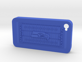iPhone 4 Football SH in Blue Processed Versatile Plastic