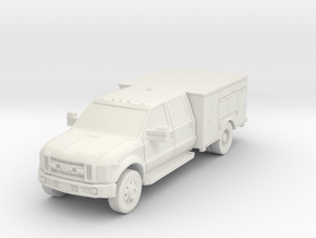 1/87 HO F-450 Mod 2 NO Lights or Body Top surfaces in White Natural Versatile Plastic