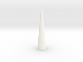 Nike Smoke Nose Cone for T-35mm Pt2 in White Processed Versatile Plastic