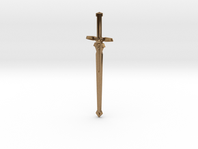 Kirito's Dark Repulser Sword in Natural Brass