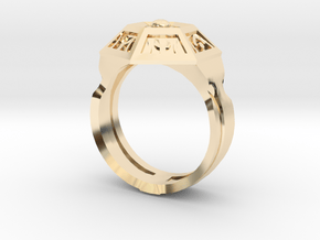 Ring of Royal Grandeur (21mm) in 14K Yellow Gold