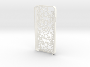 iPhone 6 - Case ORIENTAL in White Processed Versatile Plastic