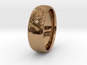 Custom RING For Her in Polished Brass