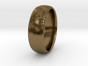 Custom RING For Her in Polished Bronze