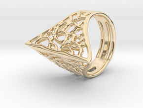 Pursuit Ring - EU Size 53 in 14K Yellow Gold