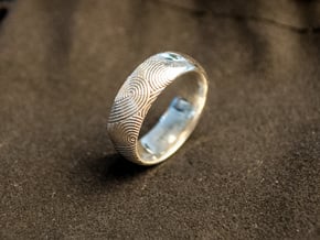 Custom RING For Her in Fine Detail Polished Silver