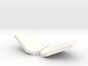 G2 Cyberjet Tails in White Processed Versatile Plastic