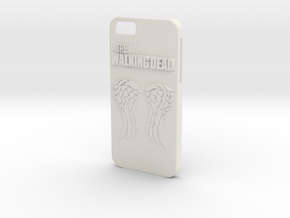 Walking Dead iPhone 6 Case in White Natural Versatile Plastic