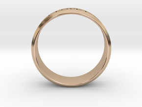 Ring Let Love Last Simple (size 6) in 14k Rose Gold