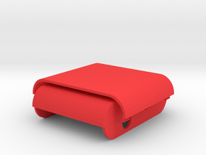 Box Pannel in Red Processed Versatile Plastic