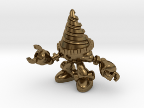 Drill-bot in Natural Bronze