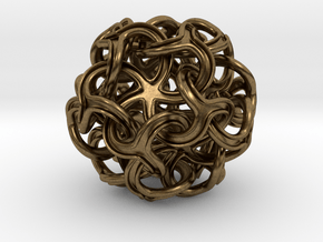 DodaModal Pendant - 25mm in Natural Bronze
