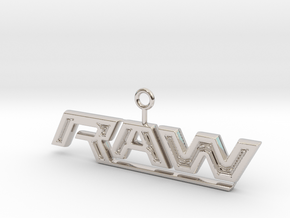 Raw Logo in Platinum