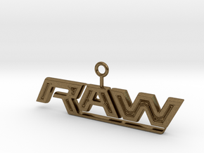 Raw Logo in Natural Bronze
