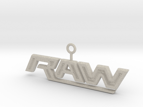 Raw Logo in Natural Sandstone