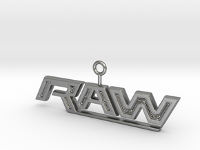 Raw Logo in Natural Silver