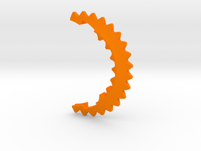 Geared Widget #4 of 5 in Orange Processed Versatile Plastic