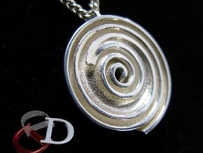 InFin Nautilus: Pendant - Petite in Polished Silver