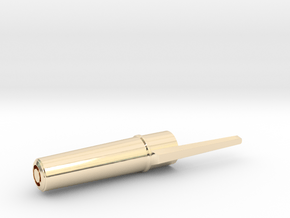 METALBiC RS premium metal pen cap in 14K Yellow Gold